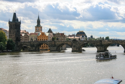 St Charles Bridge Prague Czech Republic 2011